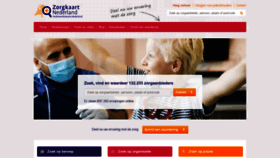 What Zorgkaartnederland.nl website looked like in 2020 (3 years ago)