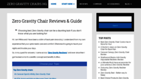 What Zerogravitychairshq.com website looked like in 2020 (3 years ago)