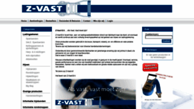 What Zvast.nl website looked like in 2020 (3 years ago)
