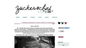 What Zuckerschaf.de website looked like in 2020 (3 years ago)
