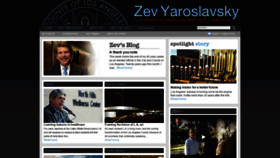 What Zevyaroslavsky.org website looked like in 2020 (3 years ago)