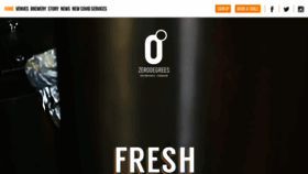 What Zerodegrees.co.uk website looked like in 2020 (4 years ago)