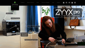 What Zyyx3dprinter.com website looked like in 2020 (3 years ago)