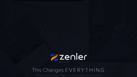 What Zenler.com website looked like in 2020 (3 years ago)