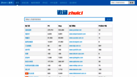 What Zhuici.com website looked like in 2020 (3 years ago)