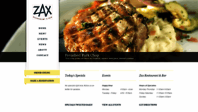 What Zaxaustin.com website looked like in 2020 (3 years ago)