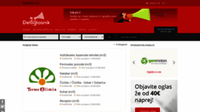 What Zaposlitev.net website looked like in 2020 (3 years ago)
