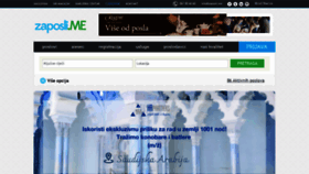 What Zaposli.me website looked like in 2020 (4 years ago)