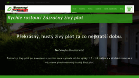 What Zazracny-plot.cz website looked like in 2020 (3 years ago)