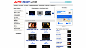 What Zenevideok.com website looked like in 2020 (3 years ago)