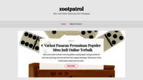 What Zootpatrol.com website looked like in 2020 (3 years ago)