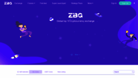 What Zbg.com website looked like in 2020 (3 years ago)