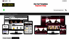 What Zenofobe.com website looked like in 2020 (3 years ago)