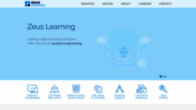 What Zeuslearning.com website looked like in 2020 (3 years ago)
