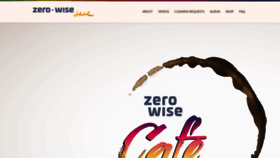 What Zero-wise.com website looked like in 2020 (3 years ago)