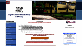 What Zspdobra.edu.pl website looked like in 2020 (3 years ago)