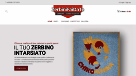 What Zerbinifaidate.com website looked like in 2020 (3 years ago)