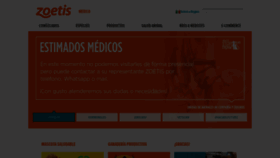 What Zoetis.mx website looked like in 2020 (3 years ago)