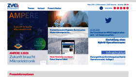 What Zvei.org website looked like in 2020 (3 years ago)