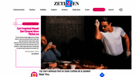 What Zetizen.com website looked like in 2020 (5 years ago)