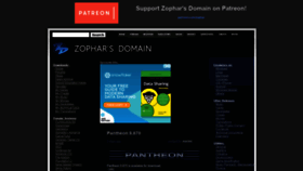 What Zophar.net website looked like in 2020 (3 years ago)