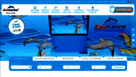 What Zoomarine.pt website looked like in 2020 (3 years ago)