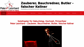 What Zappo-entertainment.de website looked like in 2020 (3 years ago)