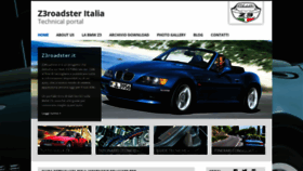 What Z3roadster.it website looked like in 2020 (3 years ago)