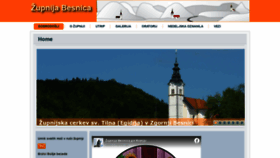 What Zupnija-besnica.net website looked like in 2020 (3 years ago)