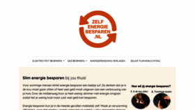 What Zelfenergiebesparen.nl website looked like in 2020 (3 years ago)