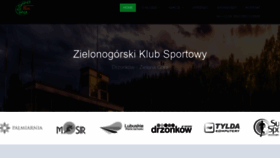 What Zks.pl website looked like in 2020 (3 years ago)