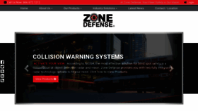What Zonedefensetruck.com website looked like in 2020 (3 years ago)