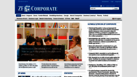 What Zfcorporate.ro website looked like in 2020 (3 years ago)