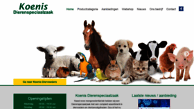 What Zeemandiervoeders.nl website looked like in 2020 (3 years ago)
