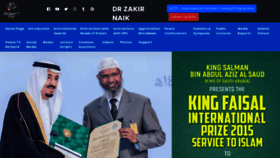 What Zakirnaik.com website looked like in 2020 (3 years ago)