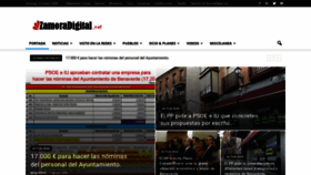 What Zamoradigital.net website looked like in 2020 (3 years ago)