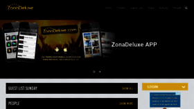 What Zonadeluxe.com website looked like in 2020 (3 years ago)
