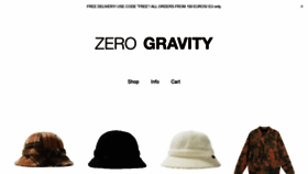 What Zerogravitytarifa.com website looked like in 2020 (3 years ago)
