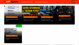 What Zorunlutrafiksigortasi.net website looked like in 2020 (4 years ago)