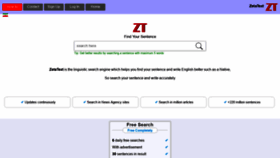 What Zetatext.com website looked like in 2020 (3 years ago)