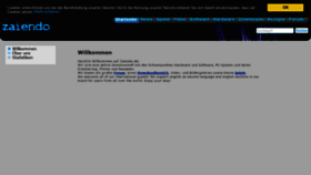 What Zaiendo.de website looked like in 2020 (3 years ago)
