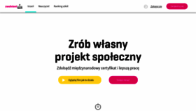 What Zwolnienizteorii.pl website looked like in 2020 (3 years ago)