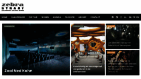 What Zebrastraat.be website looked like in 2020 (3 years ago)