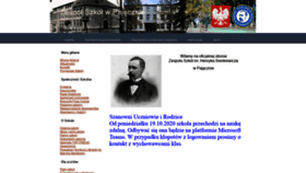 What Zspajeczno.pl website looked like in 2020 (3 years ago)