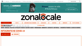 What Zonalocale.it website looked like in 2020 (3 years ago)