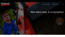 What Zegwaardveegservice.nl website looked like in 2020 (3 years ago)