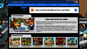 What Zijeux.com website looked like in 2020 (4 years ago)