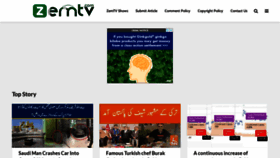 What Zemtv.com website looked like in 2020 (3 years ago)