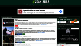 What Zockzilla.de website looked like in 2020 (3 years ago)