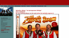 What Zellbergbuam.at website looked like in 2020 (3 years ago)